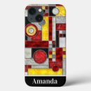 Search for vintage art deco iphone cases Red