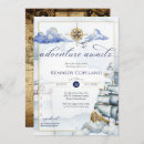 Search for nautical baby boy shower invitations Sailing