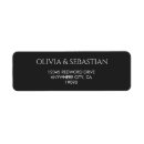 Search for basic white return address labels Traditional