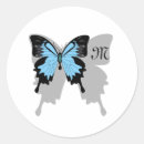 Search for blue winged butterfly stickers Insect