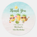 Search for pineapple birthday stickers Aloha