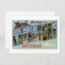 Search for michigan postcards Up north