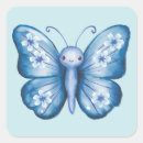 Search for pretty blue butterflies stickers Nature