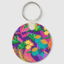 Search for colourful floral pattern key rings Leaves