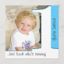 Search for look whos turning invitations Boy