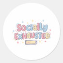 Search for socially stickers Anxiety