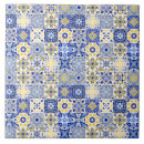 Search for blue mosaic tiles Mediterranean