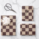 Search for brown wrapping paper Chequerboard