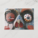 Search for demons business cards Spooky