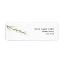Search for woodland winter return address labels Pine