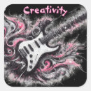 Search for black guitar stickers Electric