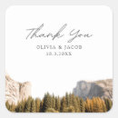 Search for park wedding stickers Yosemite