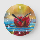 Search for lotus clocks Water lily