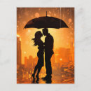 Search for romantic couples postcards Kiss