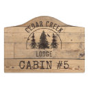 Search for house number signs Rustic