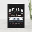 Search for fencing christmas cards Funny