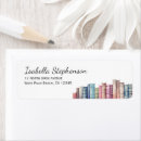 Search for book lovers return address labels Librarian