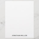 Search for black and white stationery paper Modern