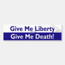 Search for liberty bumper stickers Give me liberty