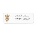 Search for grass return address labels Rustic