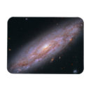 Search for spiral galaxy magnets Space