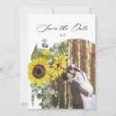 Search for sunflower save the dates Save our date