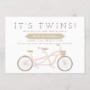 Search for pink bike invitations Modern