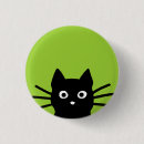 Search for black felines badges Cute
