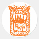 Search for orange monster stickers Creature