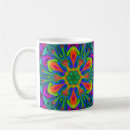 Search for rainbow mandala mugs Kaleidoscope