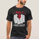 Search for wolf in sheep tshirts Design