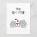 Search for elephant anniversary cards Couple