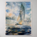 Search for stormy sea posters Sailboat