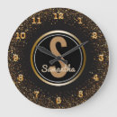 Search for gold bling clocks Glam