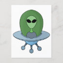 Search for space monsters postcards Sci fi