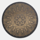 Search for floral decorations stickers Black