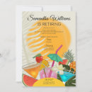 Search for corporate beach party invitations Palm tree