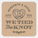 Search for knot wedding stickers Rustic