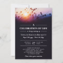 Search for celebration of life sunset invitations Memorial service