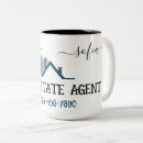 Search for funny marketing mugs Real estate agent