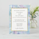 Search for purple flower wedding invitations Gold