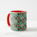 Search for reindeer cartoon mugs Pattern