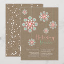 Search for snowflake seasonal invitations Classic