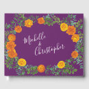 Search for plum wedding guest books Floral