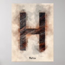 Search for letter h posters Typography