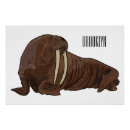 Search for marine mammals posters Walrus