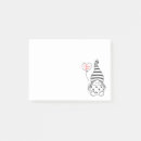 Search for gnome post it notes Heart