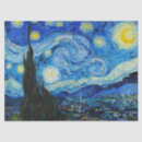 Search for starry night tissue paper Vincent