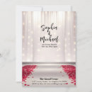 Search for rose petal wedding invitations Modern