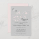 Search for grey rehearsal dinner invitations Blush
